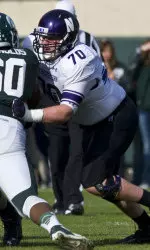 Pat Ward was a first-team Capital One Academic All-America selection and an honorable mention All-Big Ten performer on the field in 2012.