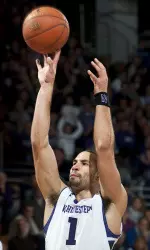 Drew Crawford ranks 10th in school history with 1,418 career points.