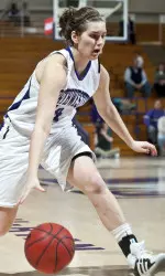 Junior Meghan McKeown played three games for the Wildcats this season.