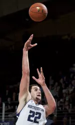 Alex Olah posted a career-high 16 points against Stanford.