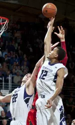 Northwestern posted a 37-24 rebounding edge in Tuesday's win at Baylor.