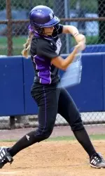 Anna Edwards launched her first-career home run Friday night at No. 1 Arizona State.