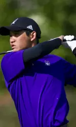 Sam Chien's eagle-birdie run on his 16th and 17th holes Friday morning turned a deficit into a clinching win for Northwestern.
