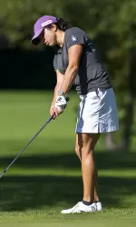 Senior Alex Lederhausen is tied for sixth after the first day of the Lady Puerto Rico Classic.