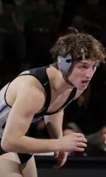 Jason Welch and the Northwestern wrestling team take on Indiana Friday in their final regular season dual.