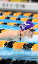 Hannah Points secured a spot in tonight's 400 IM finals with a prelim time of 4:14.20