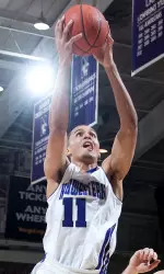 Reggie Hearn tallied 11 points and a career-high 11 rebounds.