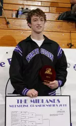 Jason Welch has accomplished a number of goals this year, Midlands Champion, perfect 21-0 record. The junior captain is now focusing on the 2012 Big Ten Championships.
