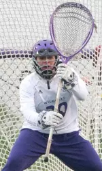 Brianne LoManto made several critical saves at point-blank range, finishing with a season-high nine against Syracuse.