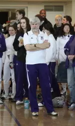 Laurie Schiller earned his 1,100th career victory on Saturday at the Northwestern Duals.