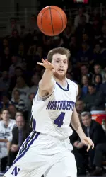 Alex Marcotullio grabbed a team-high seven rebounds in Sunday's win at Illinois.