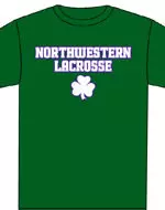 Receive a free green Northwestern Lacrosse shirt at NU's game vs. Massachusetts Saturday!