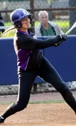 Sammy Albanese had two hits including her first-career triple Friday against No. 11 Stanford.