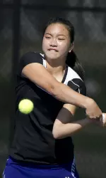 Belinda Niu and the 'Cats won their second straight on the road Sunday with a 6-1 win over Wisconsin.