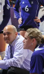 Head coach Keylor Chan and assistant coach Kirstine Jensen will welcome two new defensive specialists to the team this fall.