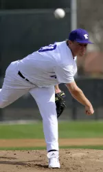 Francis Brooke worked 5 2/3 scoreless innings after allowing two runs in the first.