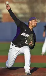 Paul Snieder set a Northwestern record with his 18th career save against Chicago State on Tuesday.