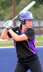 Olivia Duehr drove in three for Northwestern with a pair of hits Sunday against Ohio State.