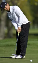 The best score of the day Saturday came from freshman Matthew Negri, who shot a 6-under 65 in the second round playing as an individual.