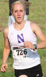 Lexie Goldsmith took more than 20 seconds off her previous-best time of the spring to win the 10K at the Dr. Keeler Invite.