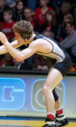 Redshirt freshman Pierce Harger, an industrial engineering major, is an NWCA All-Academic honoree.