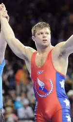 Northwestern graduate Jake Herbert will wrestle at the Olympics on Saturday, August 11.