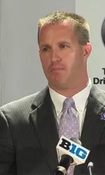 Head coach Pat Fitzgerald and his wife, Stacy, will be the special guests at this year's first CatBackers luncheon.