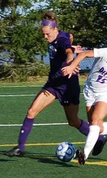 Sophomore KK Barr is one of 20 returnees from the 2011 NU women's soccer squad.
