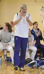 Head coach Laurie Schiller welcomes 10 newcomers to the fencing team next season.
