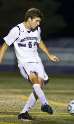 Junior Chris Ritter scored off a penalty kick with nine seconds left in regulation, sending the game to overtime.