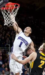 All-Big Ten selection Drew Crawford and the Wildcats conclude their home schedule March 7 vs. Penn State.