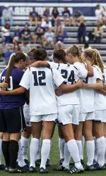 After this weekend, NU plays just two more regular-season matches at Lakeside Field.