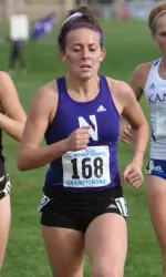 Audrey Huth has placed first and second, respectively, in NU's first two meets of the year and earned Big Ten Runner of the Week honors Tuesday.
