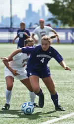 Freshman Natalie Cikos has started seven matches for the Wildcats this year.
