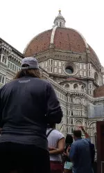 Dannielle Diamant and the Wildcats took in the Duomo Sunday morning.