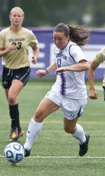 Junior forward Kate Allen tallied her team-leading third goal of the season last weekend vs. Colorado.