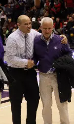 NU head coach Keylor Chan collected his 200th win as a collegiate bench boss Saturday against Yale.