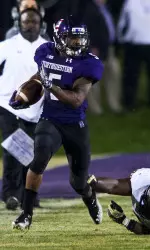 Venric Mark had 24 carries for a career-best 123 yards Saturday in NU's 23-13 win vs. Vanderbilt.
