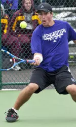 Raleigh Smith helped NU win its first two dual matches of the 2013 campaign Sunday.
