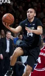 Tre Demps has scored in double figures in eight of NU's last 10 games while coming off the bench.