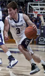 Dave Sobolewski ranks fifth in the Big Ten with an average of 4.4 assists per game.