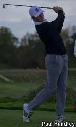 Jack Perry caught and tied teammate Matt Fitzpatrick with a final-round 2-under 70 to earn his third-career college win.