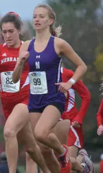 Libby Kocha led the way for Northwestern Saturday with her 6K effort of 21:20.