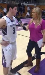 Dave Sobolewski (left) and the Wildcats will play at least 14 televised games this season.