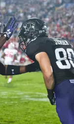 Mike Jensen talked to Skip Myslenski Monday about his stellar open-field tackle on an OSU fake punt attempt.