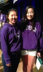 Sarah Cho (left) and Hannah Kim (right) will join the Wildcats for the 2014-15 season.