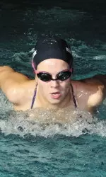 Freshman Ellen Stello had a big victory in the 200 fly Friday in season-best fashion.