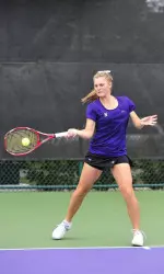 Brooke Rischbieth was one of three Wildcats to win both a singles and doubles championship on Saturday.