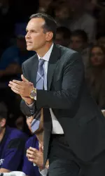 Chris Collins and the Wildcats open Big Ten play on January 2 against Wisconsin.
