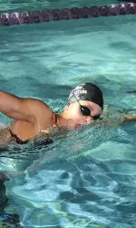 Abruzzo posted NCAA "B" cut times in the 500-yard freestyle (4:46.11), 400-yard individual medley (4:18.56) and 1,650-yard freestyle (16:10.40) at the TYR Invitational, as Northwestern finished in first place competing against nine schools over the weekend.